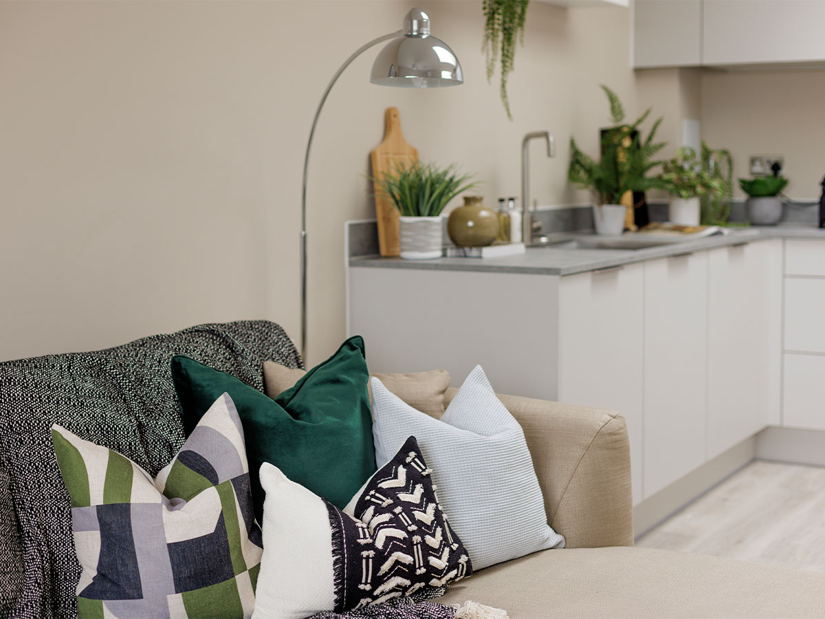kitchen of Royal Eden Docks Furnished by Instyle direct