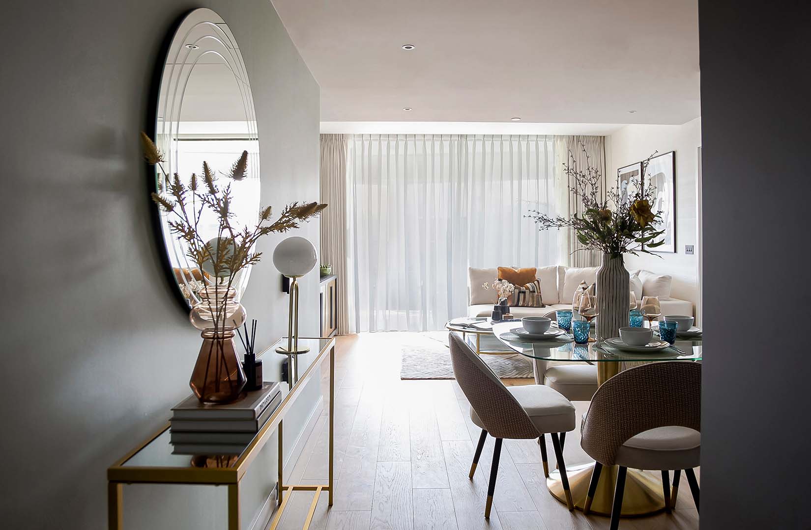 KOA HOUSE, Modern open-plan living space with dining area – 25