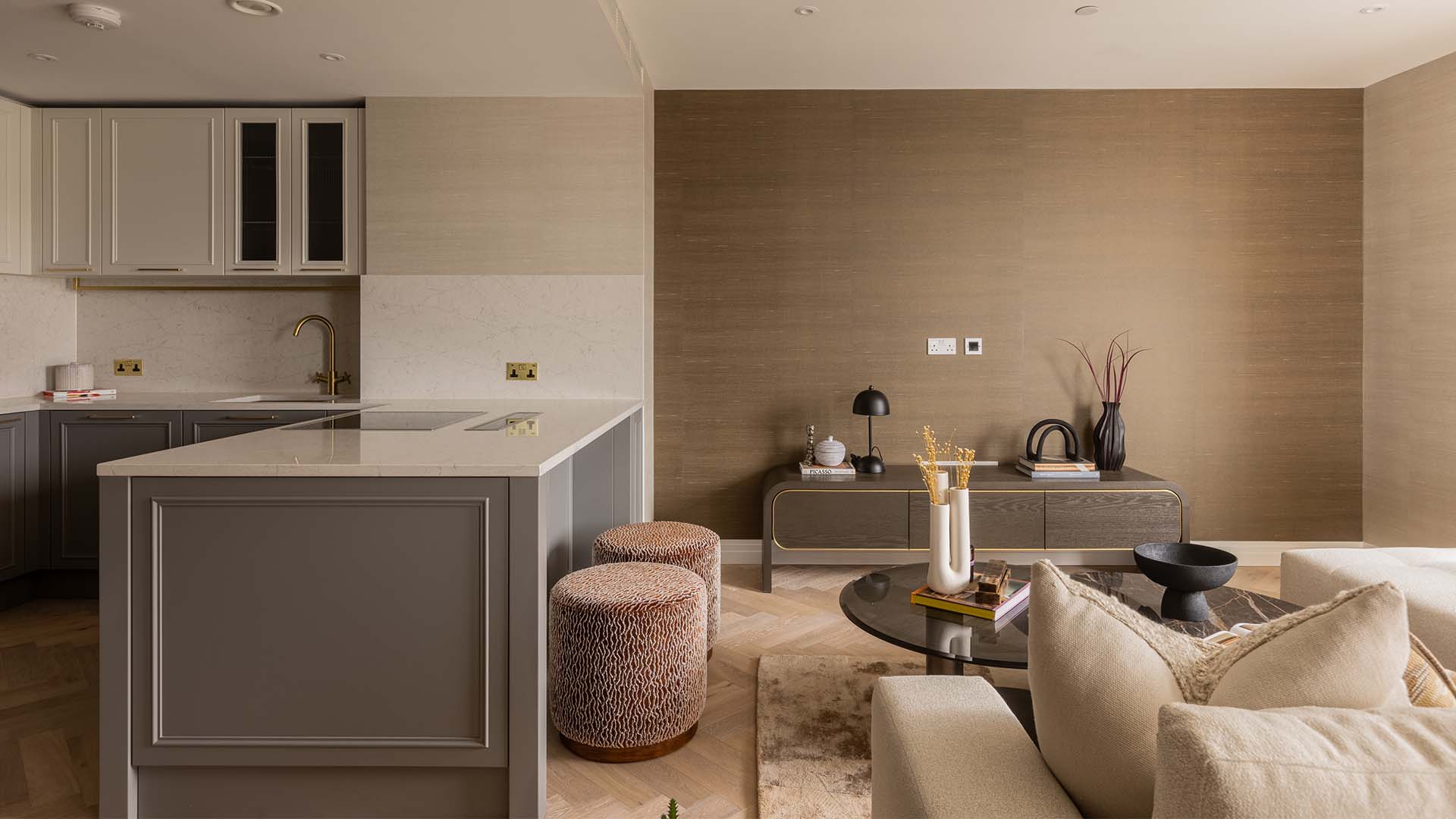 Kings Tower Chelsea: Living Area Detail